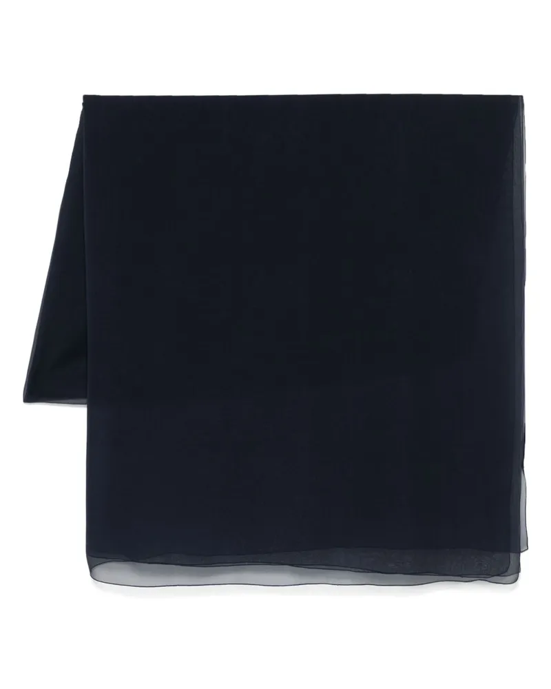Alberta Ferretti Schal aus Seide - Blau Blau