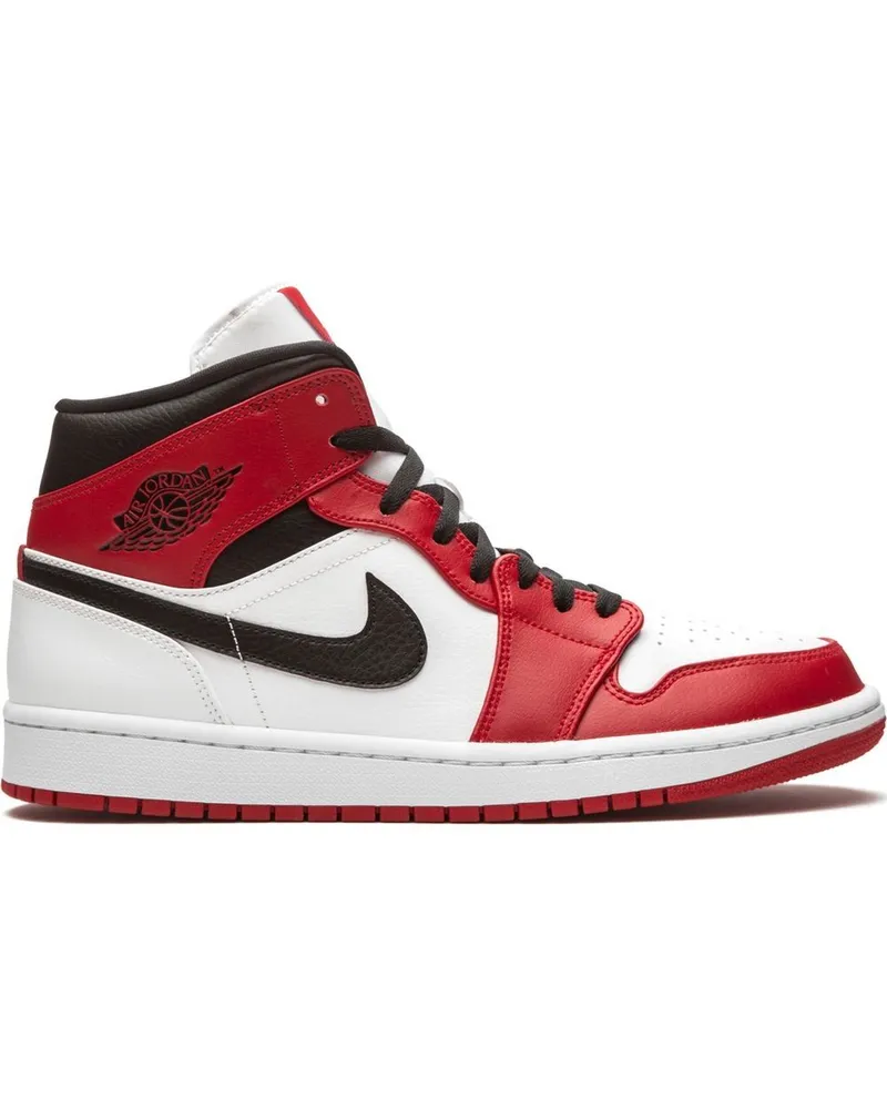 Jordan Air  1 Mid' Sneakers - Weiß Weiß