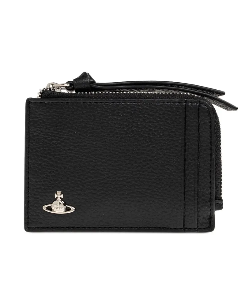 Vivienne Westwood Kartenetui mit Reißverschluss - Schwarz Schwarz