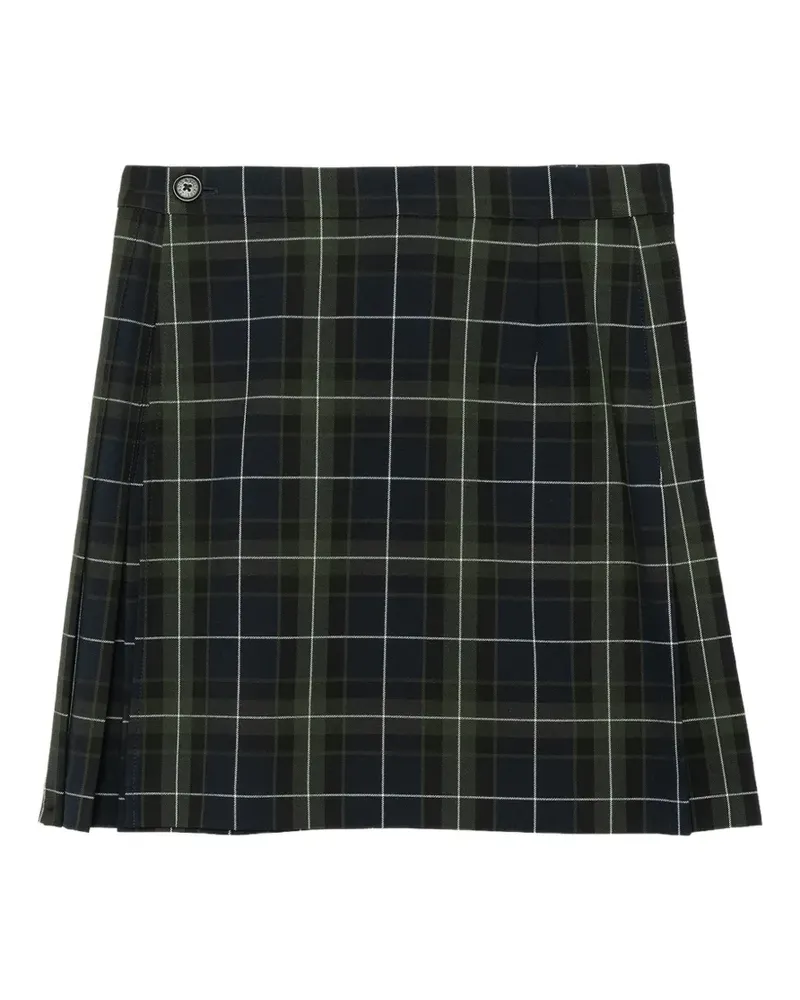 Zadig & Voltaire Jumi tartan-print pleated skirt - Blau Blau