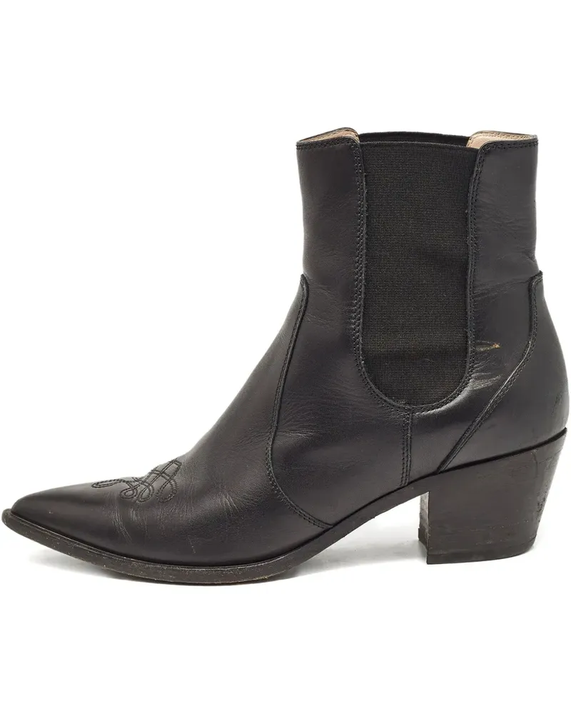 Gianvito Rossi Pre-owned Stiefel 95mm - Schwarz Schwarz