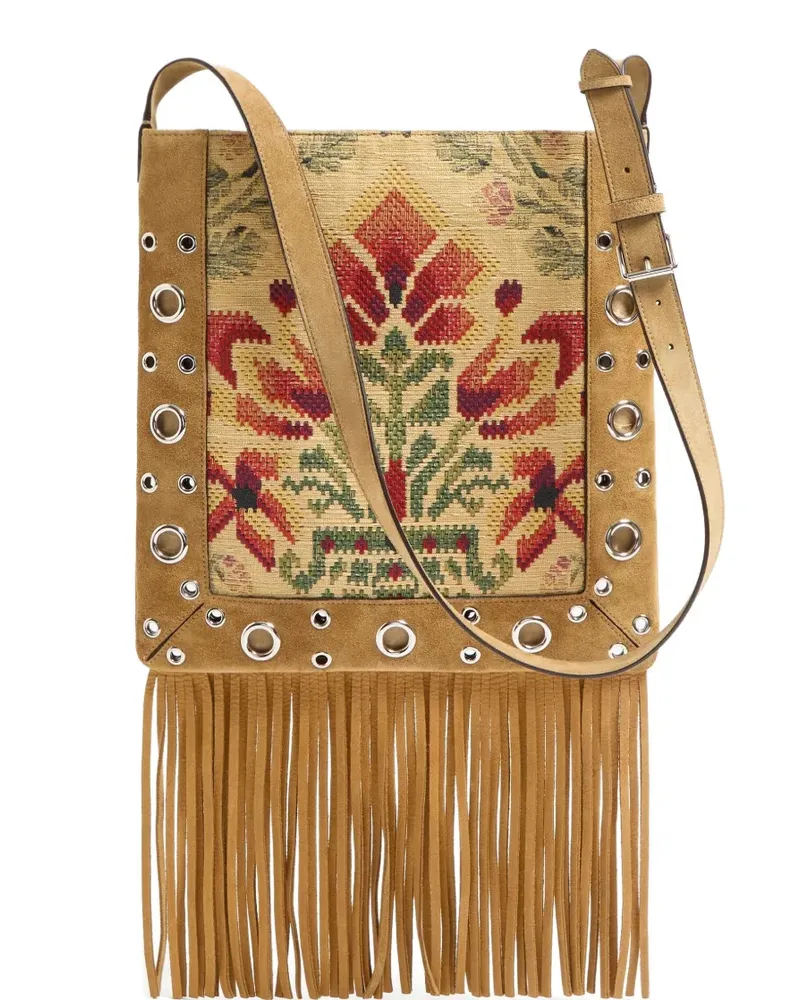 Valentino Garavani Nellcôte Schultertasche - Nude Nude