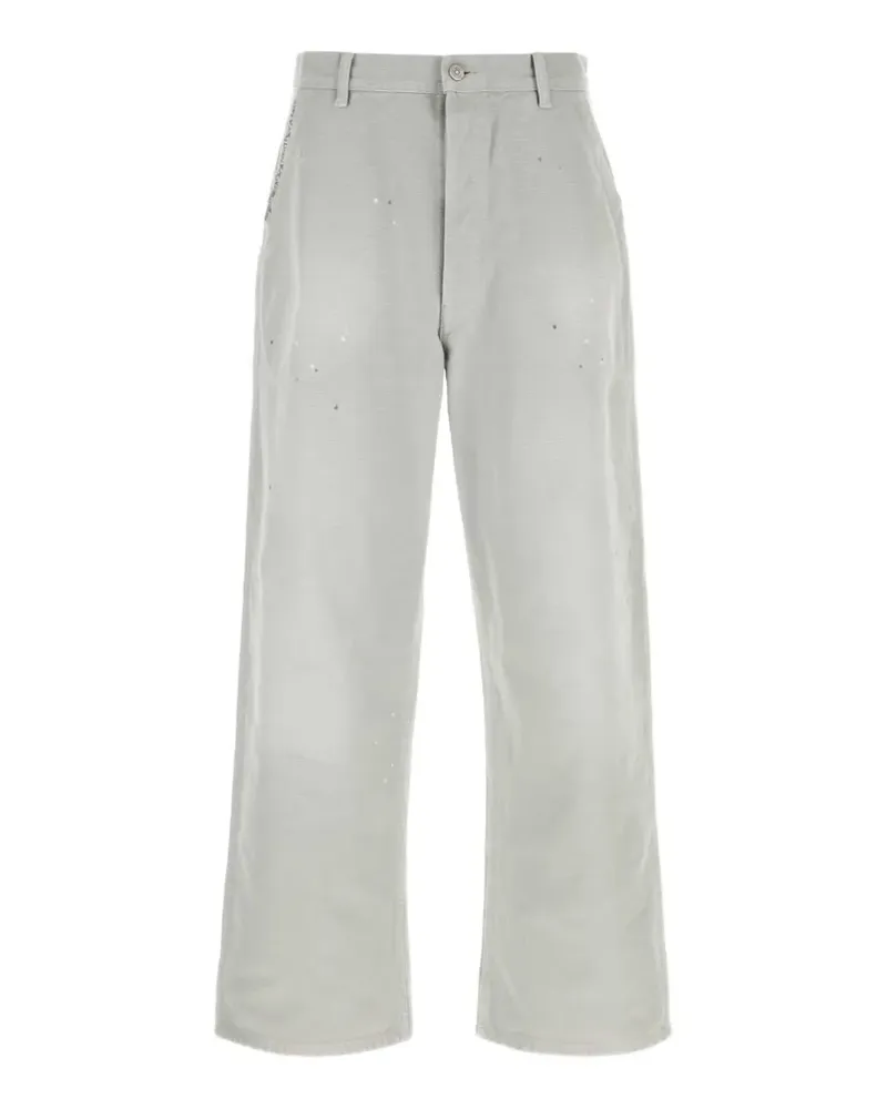 Maison Margiela Changeant Hose mit aufgestickten Taschen - Schwarz Schwarz