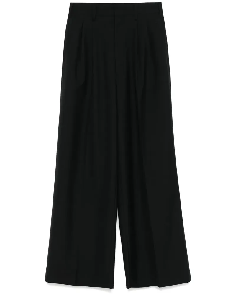 Junya Watanabe Hose mit Faltendetail - Schwarz Schwarz