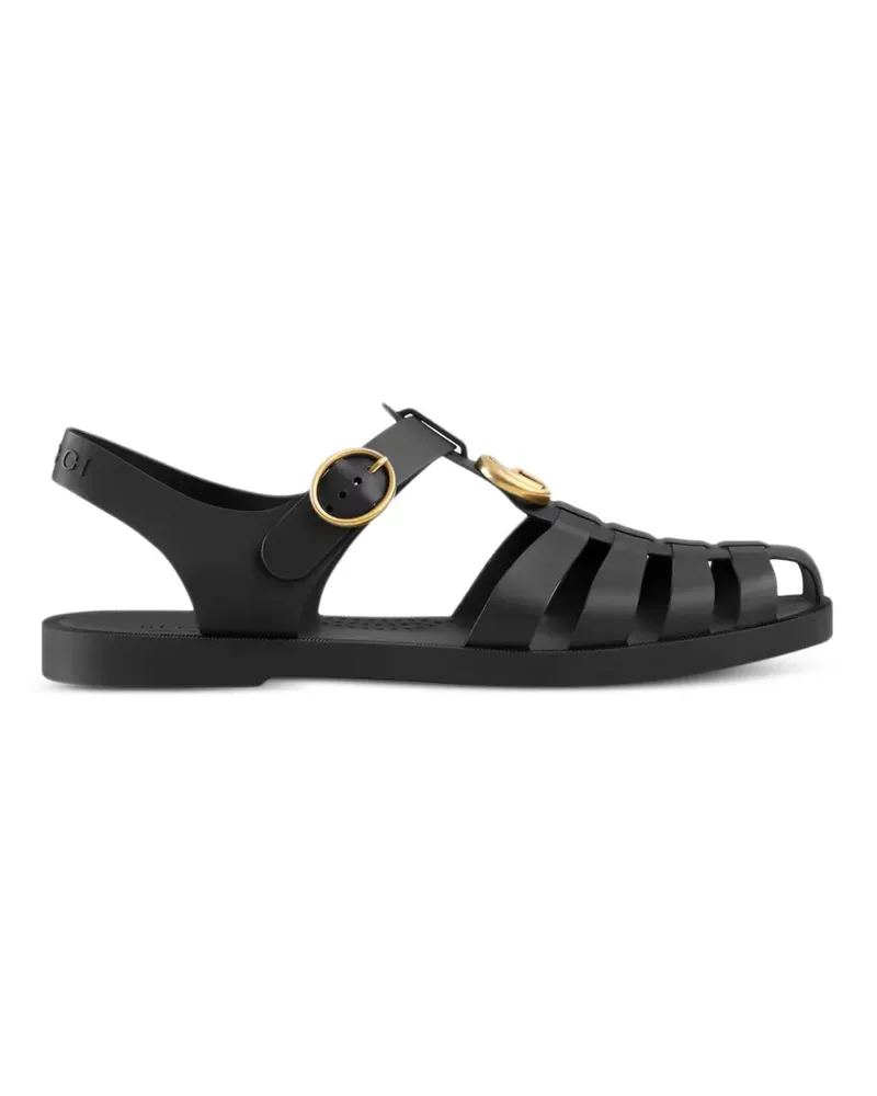Gucci Sandalen mit Schnalle - Schwarz Schwarz