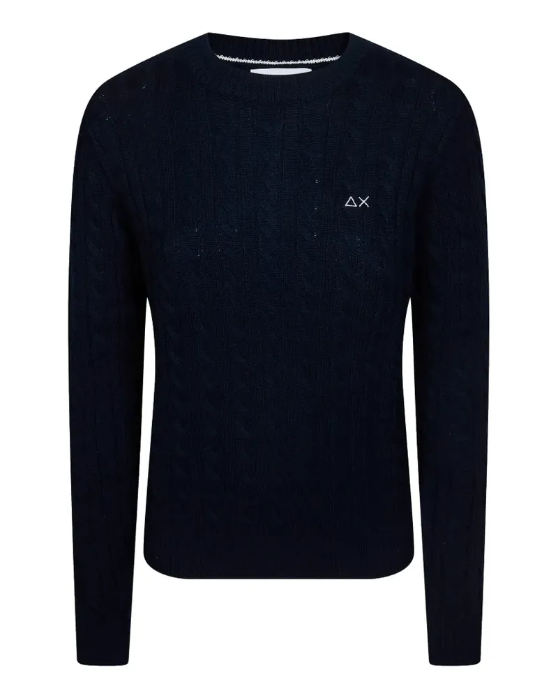 Sun68 cable-knit sweater - Blau Blau