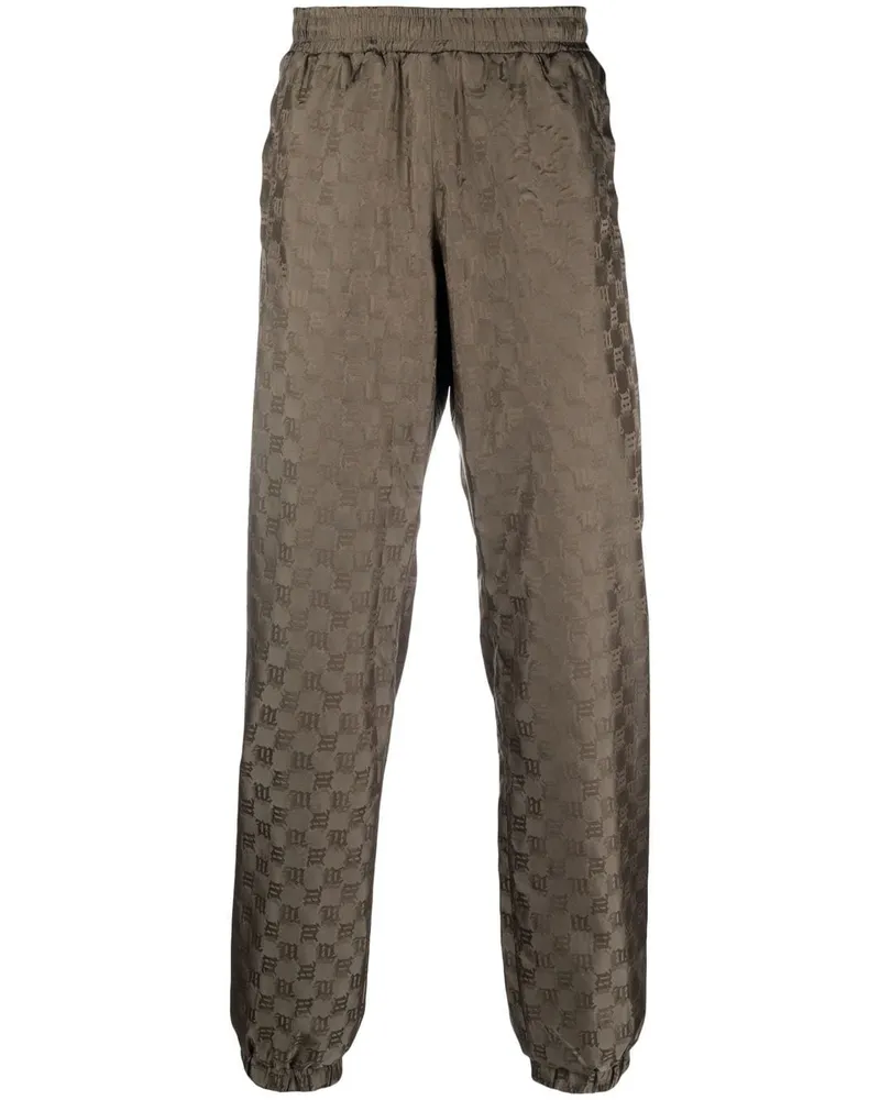 MISBHV Jogginghose mit Monogrammmuster - Grün Grün