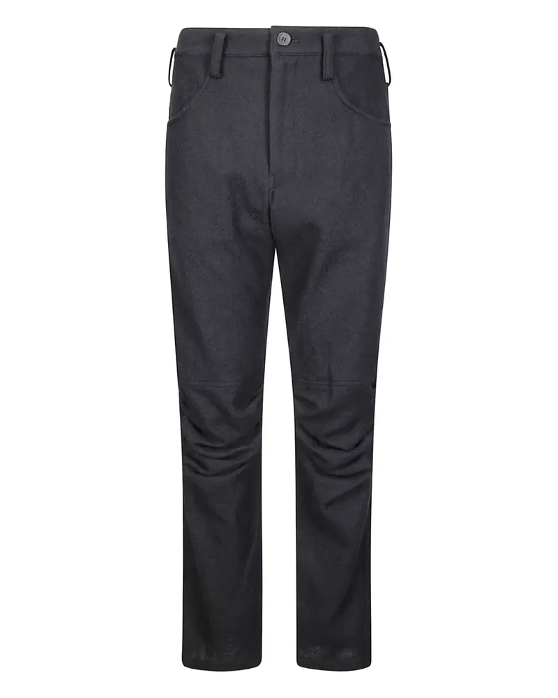 Yohji Yamamoto wool trousers - Schwarz Schwarz