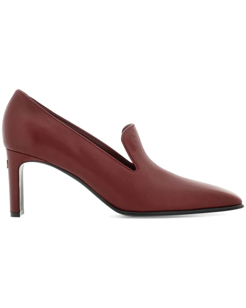 Ferragamo Loafer mit Absatz 70mm - Rot Rot