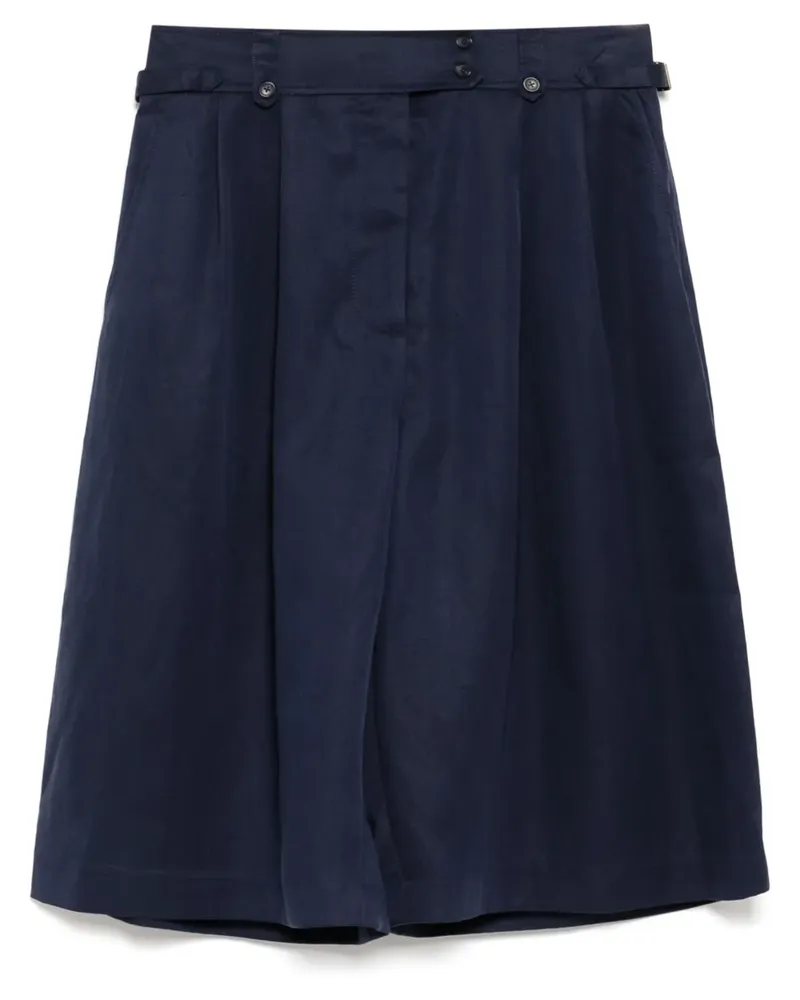 Ulla Johnson Twill-Shorts - Blau Blau