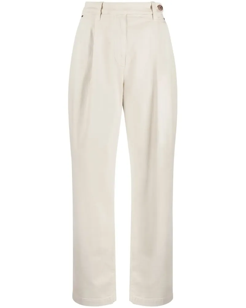 Brunello Cucinelli Hose mit geradem Bein - Nude Nude