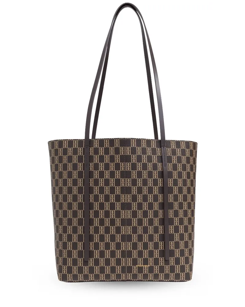 By Malene Birger Abrille Tote Bag mit Print Braun