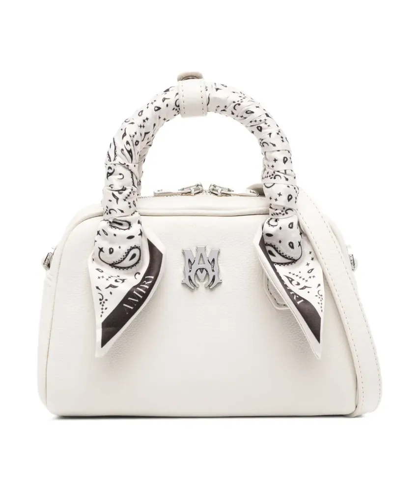Amiri Bowlingtasche mit Paisley-Schal - Nude Nude