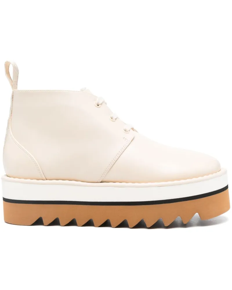 Stella McCartney Sneak-Elyse Stiefel 50mm - Nude Nude