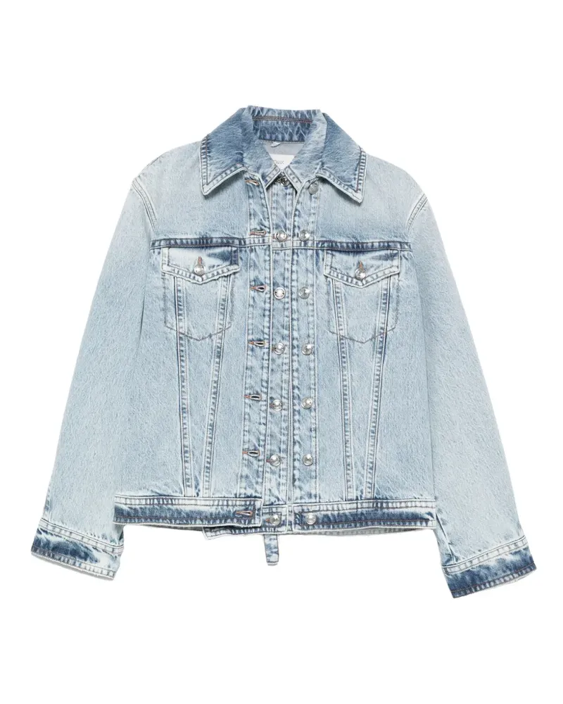 SPORTMAX layered denim jacket - Blau Blau