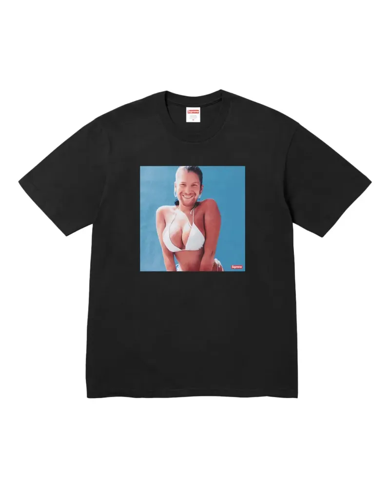 Supreme Being x Aphex Twin Windowlicker "SS25 - Black" T-Shirt - Schwarz Schwarz