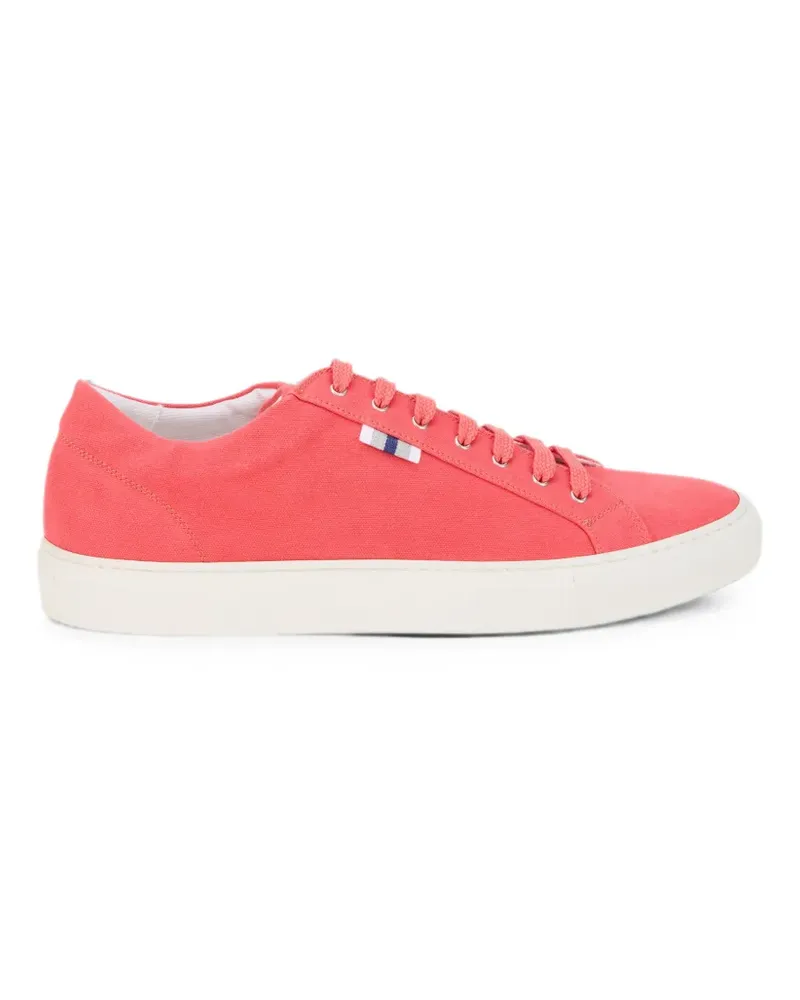 Fedeli low-top cotton sneakers - Rot Rot
