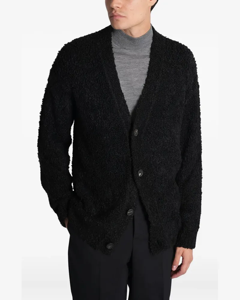 Tagliatore Cardigan mit Knopfverschluss - Schwarz Schwarz