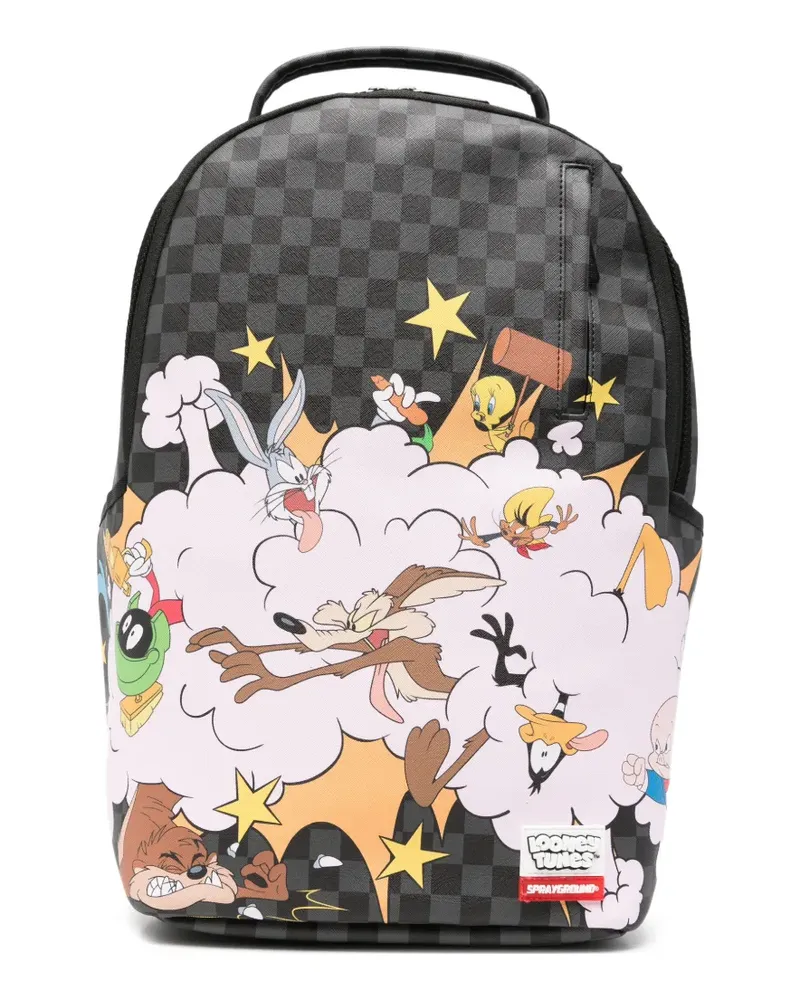 Sprayground Looney Tunes Fight Cloud Rucksack - Schwarz Schwarz