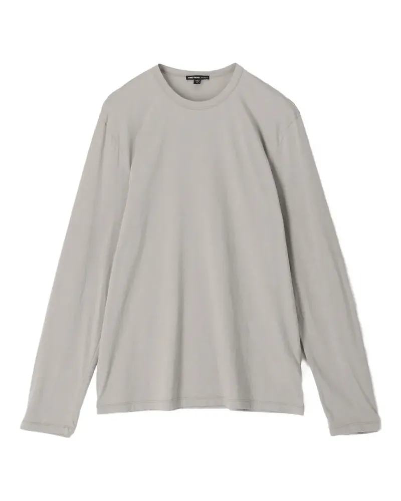James Perse Luxe Lotus long-sleeve T-shirt - Grau Grau