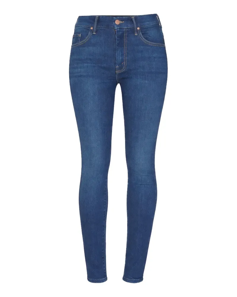 Mother high waisted looker jeans - Blau Blau