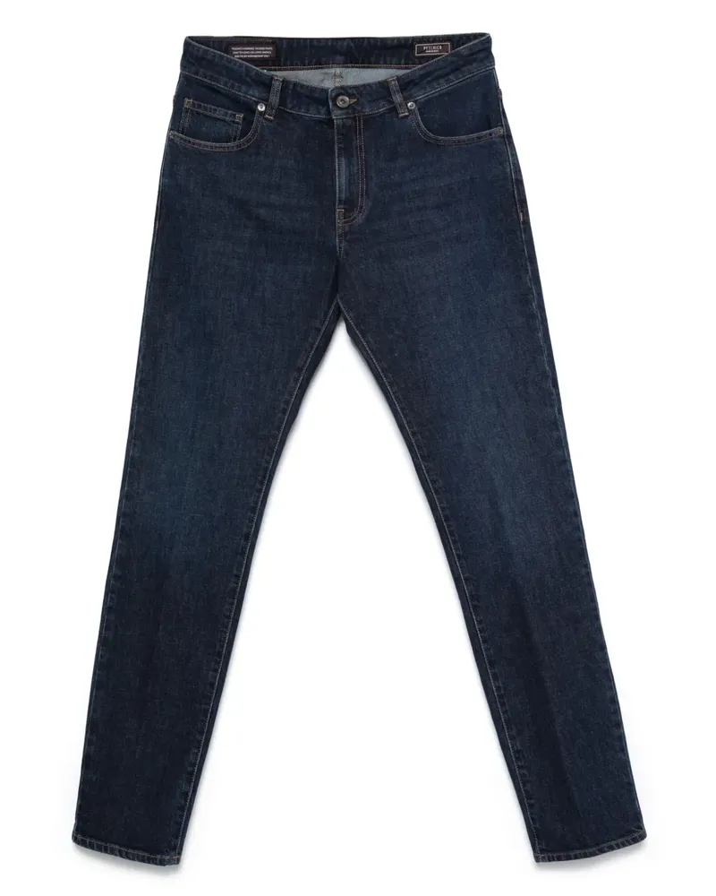 Peserico Gerade Jeans - Blau Blau