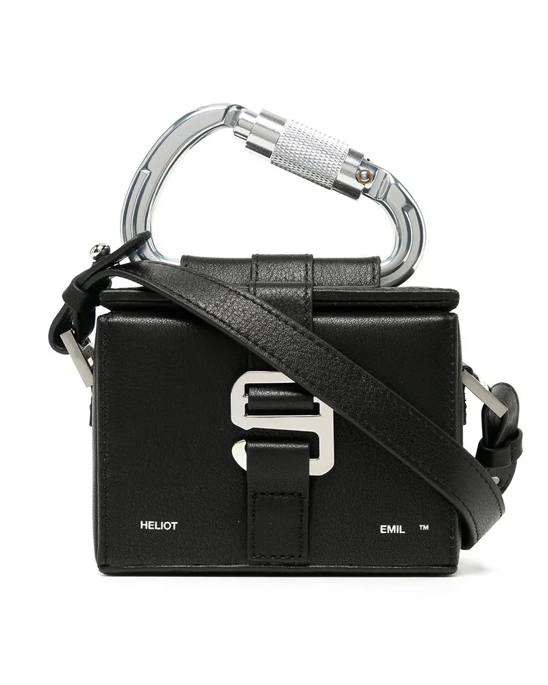 Heliot Emil Box-Bag mit Logo - Schwarz Schwarz