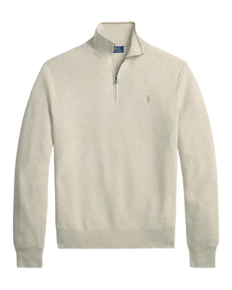 Ralph Lauren Strickpullover mit Reißverschluss - Nude Nude