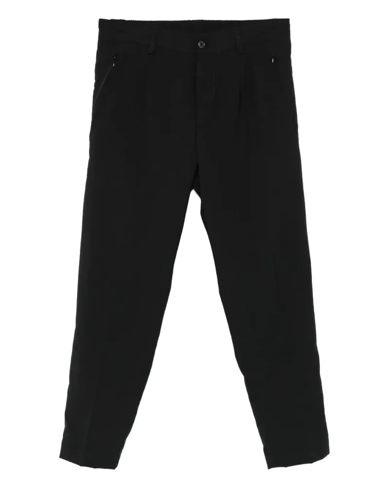 Yes London Hose mit Reißverschlusstasche - Schwarz Schwarz