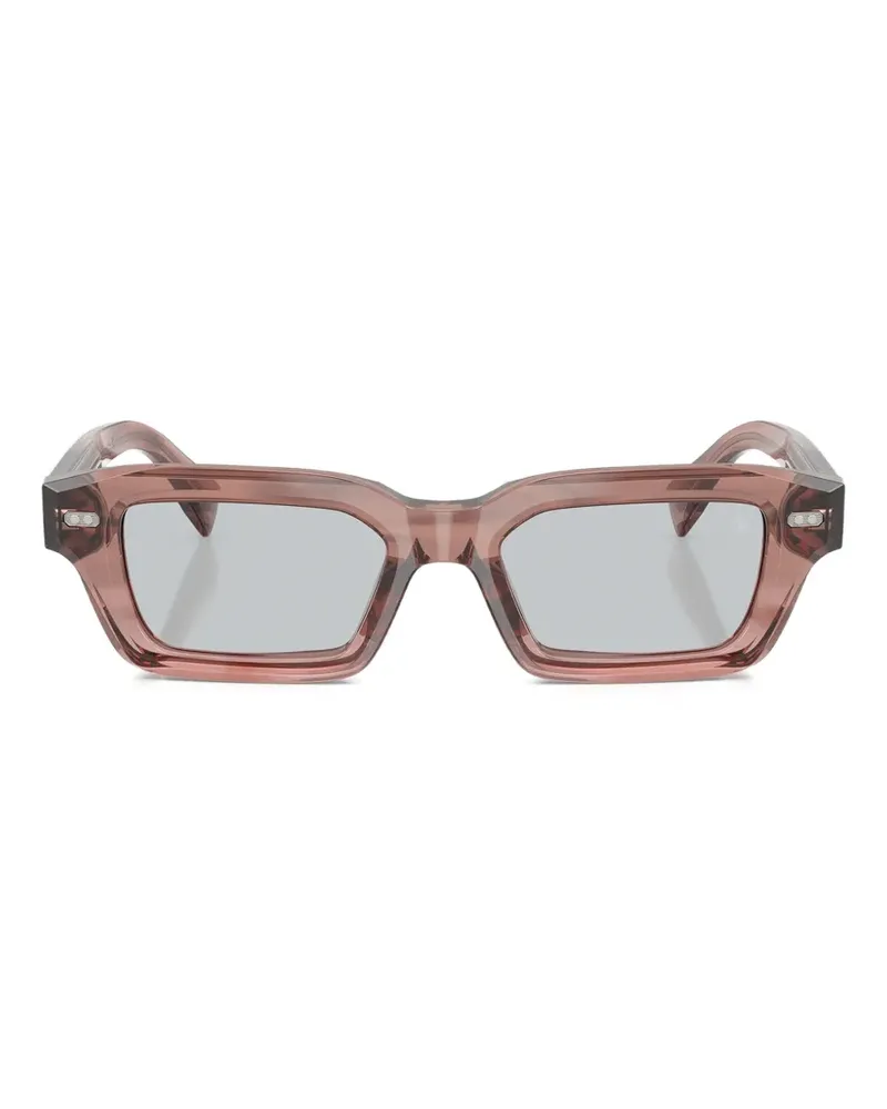 Brunello Cucinelli Marla Sonnenbrille mit eckigem Gestell - Rosa Rosa