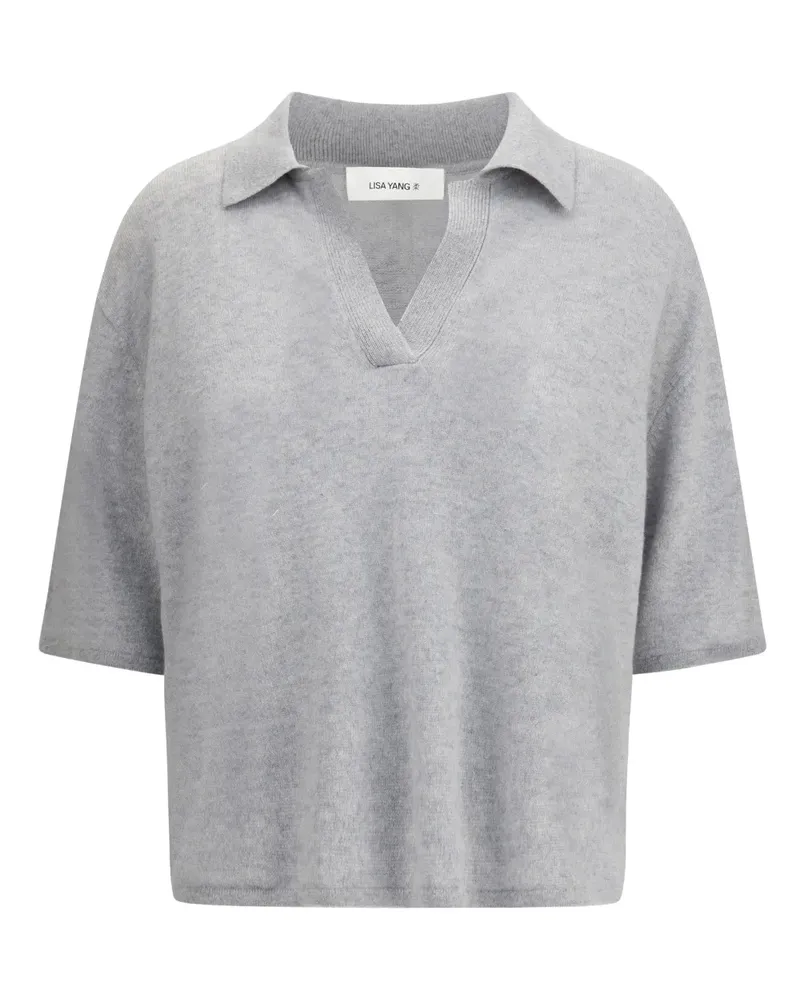 Lisa Yang Neela Oberteil aus Kaschmir - Grau Grau