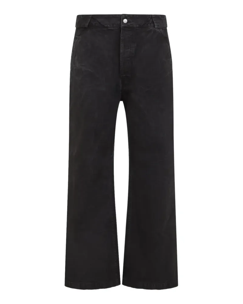 Fear of God logo-patch jeans - Schwarz Schwarz