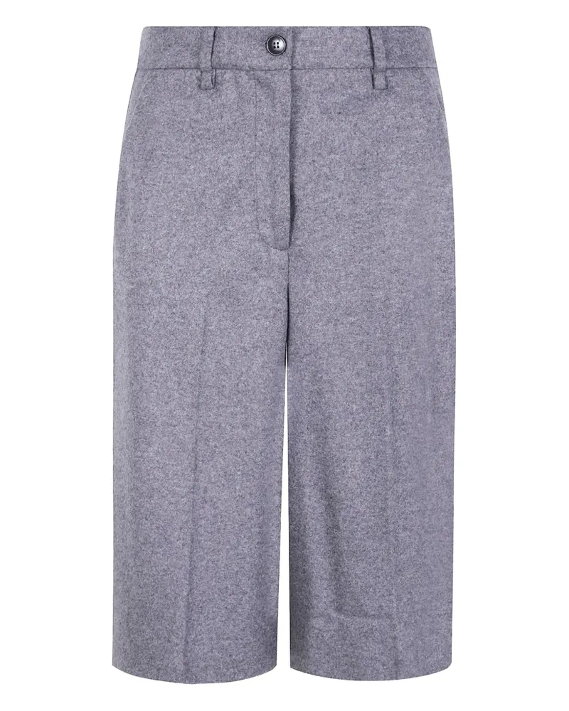 Seventy Shorts mit Knopfverschluss - Grau Grau