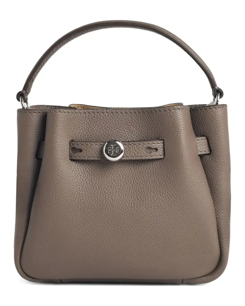 Tory Burch mini Romy top-handle cross body bag - Grau Grau