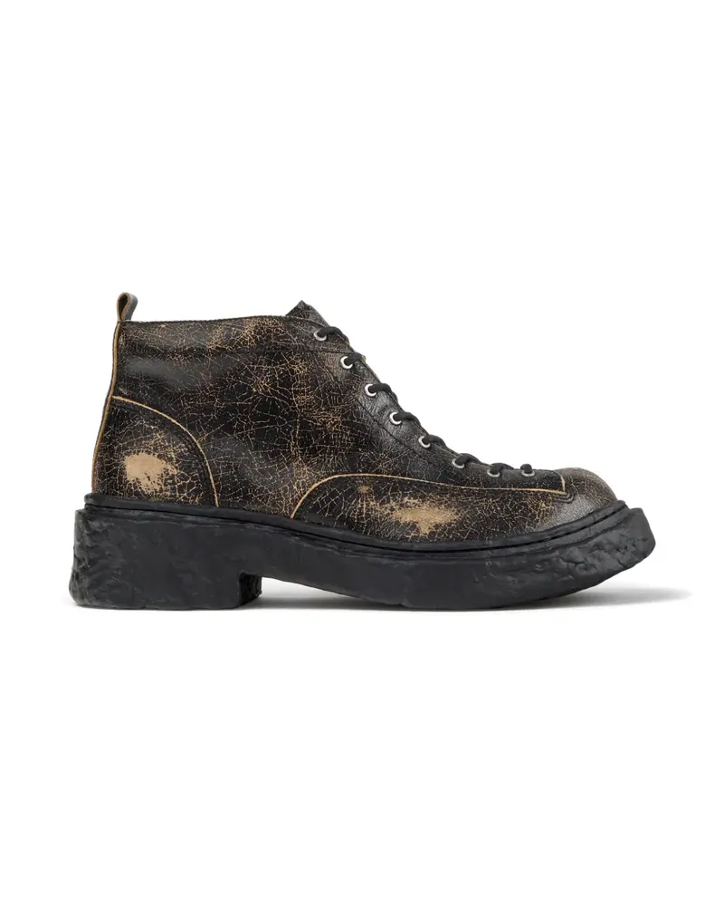Camper Vámonos Stiefeletten - Schwarz Schwarz