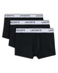 Lacoste Boxershorts mit Logo-Bund (3er-Set Schwarz