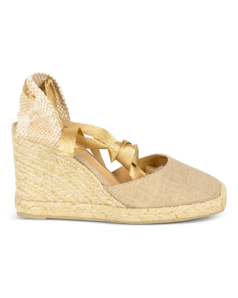 Castañer Carina heeled espadrilles - Nude Nude