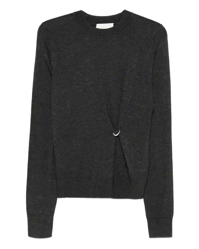 Isabel Marant Pullover mit Ringdetail - Grau Grau