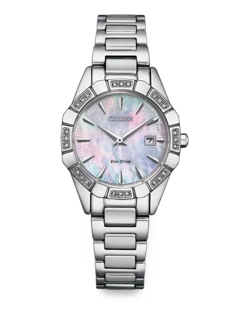 Citizen Classic crystal-embellished 28mm watch - Blau Blau