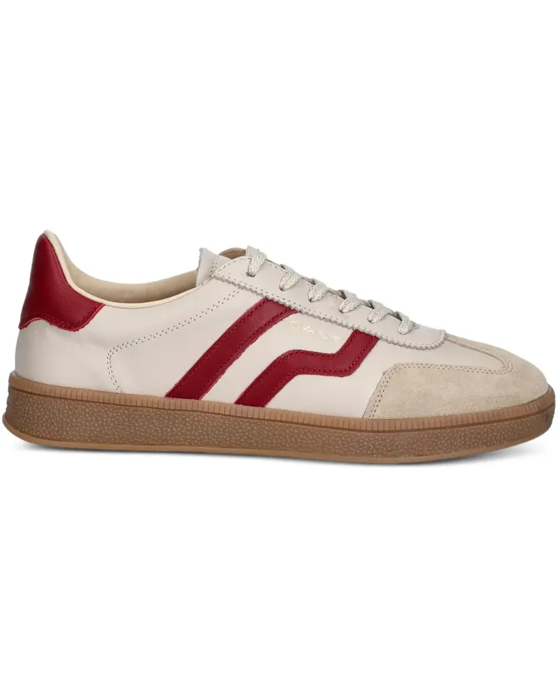 Gant Cuzmo leather sneakers - Nude Nude