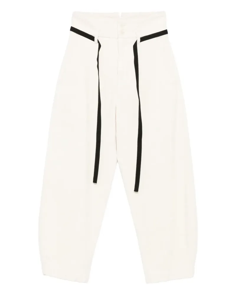 BARENA Hose mit eingefassten Taschen - Nude Nude