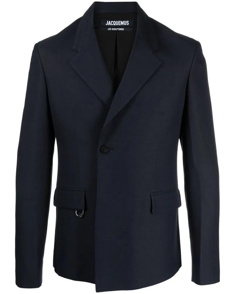 Jacquemus La Veste Cabri Sakko - Blau Blau