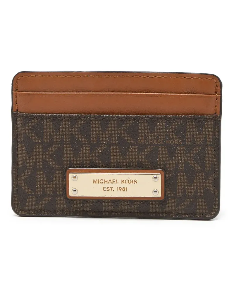 Michael Kors Klassisches Kartenetui - Braun Braun