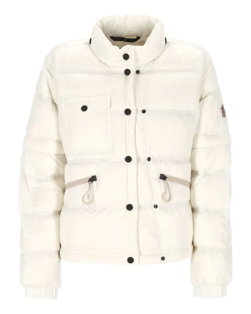 Moncler removable-sleeves puffer jacket - Nude Nude