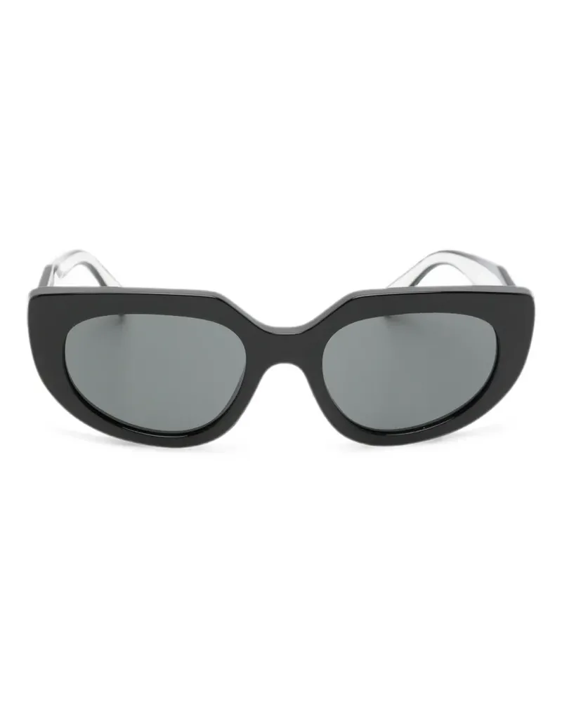 Prada Cat-Eye-Sonnenbrille - Schwarz Schwarz