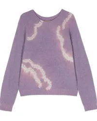 Suzusan Kaschmirpullover Violett