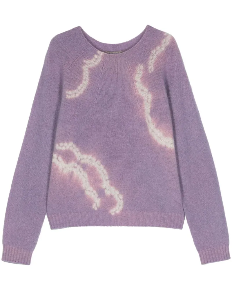 Suzusan Kaschmirpullover Violett