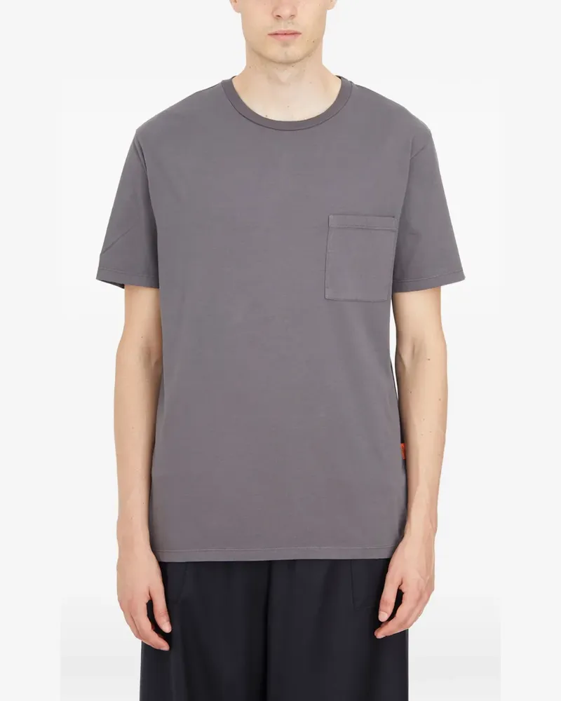 BARENA pocket T-shirt - Grau Grau