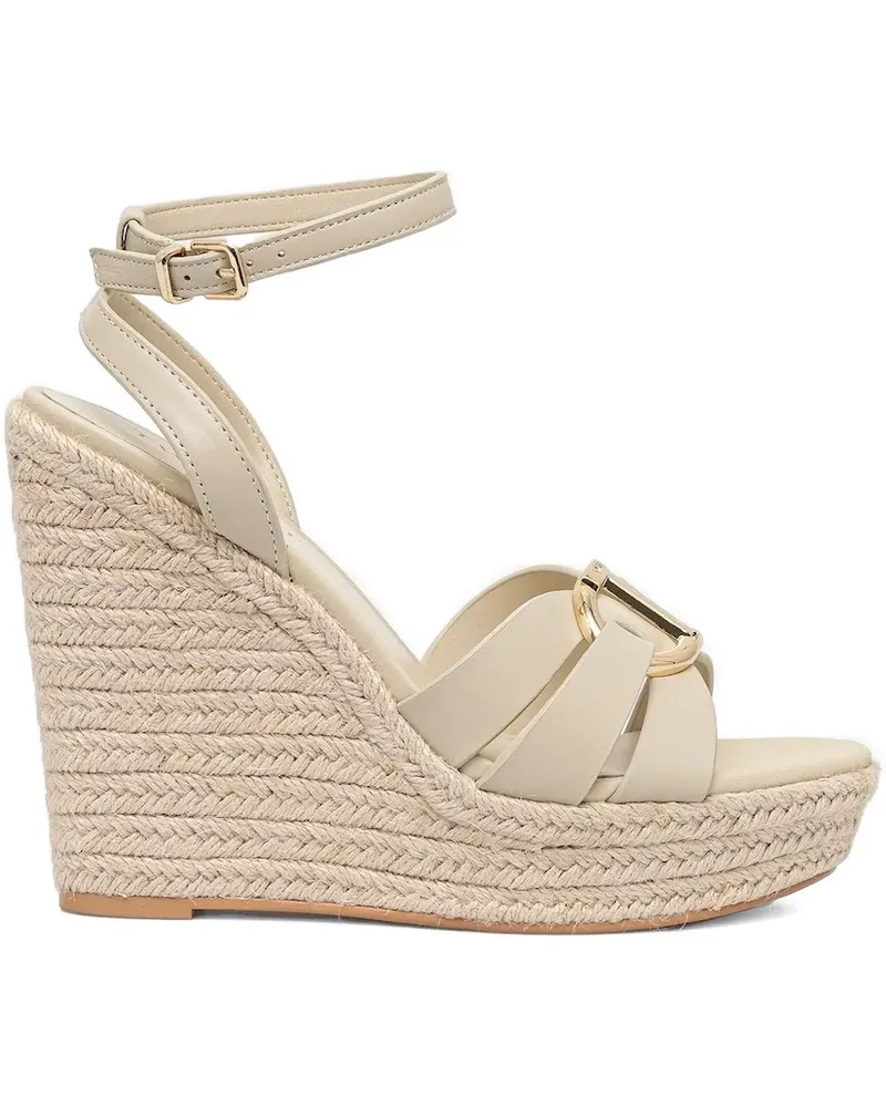 Twin-Set Pumps mit Knöchelriemen 110mm - Nude Nude