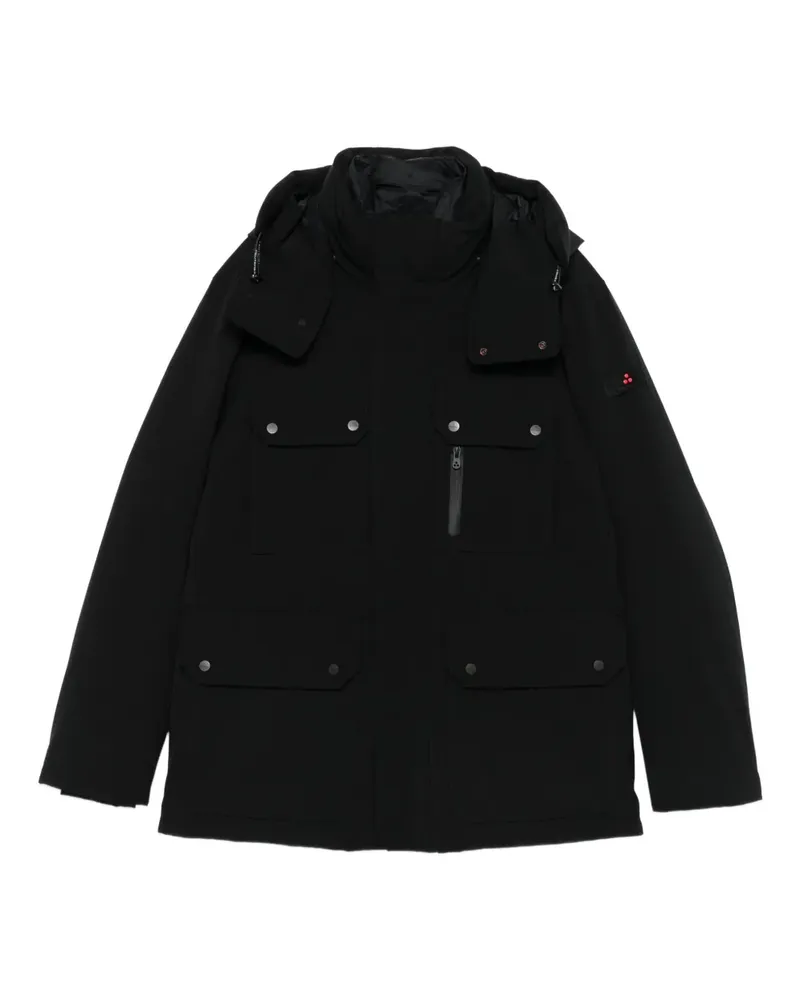 Peuterey Gefütterte Kapuzenjacke - Schwarz Schwarz